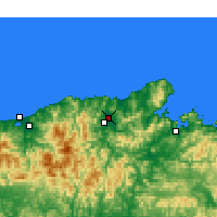 Nearby Forecast Locations - Toyooka - Map