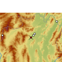 Nearby Forecast Locations - Chiang Rai - Map