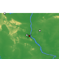 Nearby Forecast Locations - Mukdahan - Map