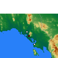 Nearby Forecast Locations - Phliu Agromet - Map
