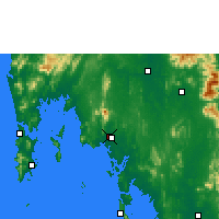 Nearby Forecast Locations - Krabi - Map