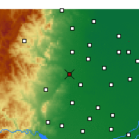 Nearby Forecast Locations - Shahe - Map