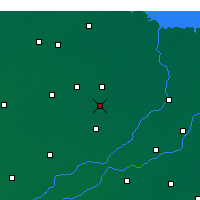 Nearby Forecast Locations - Yangxin/SHD - Map