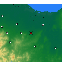 Nearby Forecast Locations - Weifang - Map