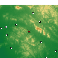 Nearby Forecast Locations - Pingyi - Map