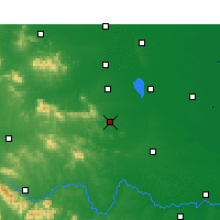 Nearby Forecast Locations - Queshan - Map