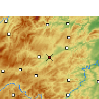 Nearby Forecast Locations - Yuping - Map