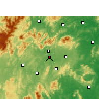 Nearby Forecast Locations - Shaoyang - Map