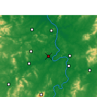 Nearby Forecast Locations - Xiangtan - Map