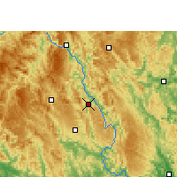 Nearby Forecast Locations - Donglan - Map