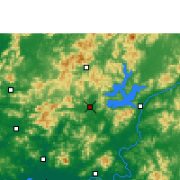 Nearby Forecast Locations - Longmen - Map