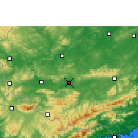 Nearby Forecast Locations - Haiyuan - Map