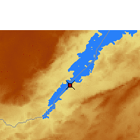 Nearby Forecast Locations - Binga - Map