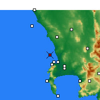 Nearby Forecast Locations - Robben - Map