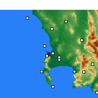 Nearby Forecast Locations - Table Bay - Map