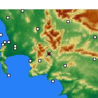 Nearby Forecast Locations - Vyeboom - Map