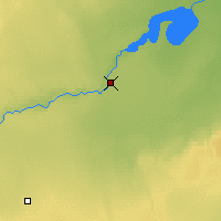 Nearby Forecast Locations - Nipawin Airport - Map