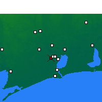 Nearby Forecast Locations - Beaumont - Map