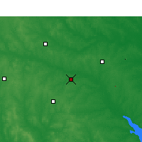 Nearby Forecast Locations - Longview - Map