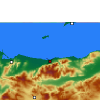 Nearby Forecast Locations - La Ceiba - Map