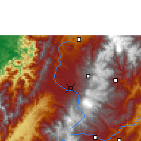 Nearby Forecast Locations - Popayán - Map
