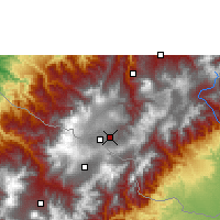 Nearby Forecast Locations - Ipiales - Map