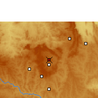 Nearby Forecast Locations - Brasília - Map