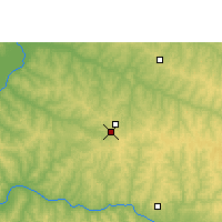 Nearby Forecast Locations - Presidente Prudente - Map