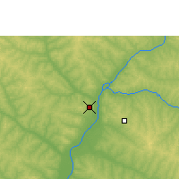 Nearby Forecast Locations - Três Lagoas - Map