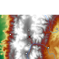 Nearby Forecast Locations - Ambato - Map