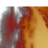 Nearby Forecast Locations - San José de Jáchal - Map