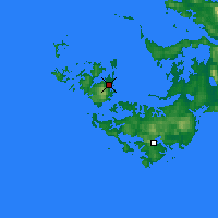 Nearby Forecast Locations - Weddell Island - Map