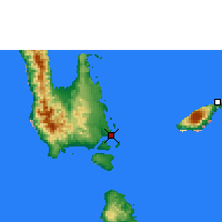 Nearby Forecast Locations - Pekoa - Map