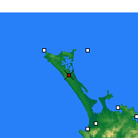 Nearby Forecast Locations - Te Kao - Map