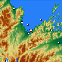 Nearby Forecast Locations - Abel Tasman National Park - Map