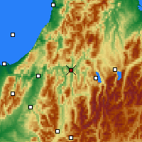 Nearby Forecast Locations - Murchison - Map