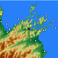 Nearby Forecast Locations - Havelock - Map