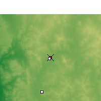 Nearby Forecast Locations - Morawa Airport - Map