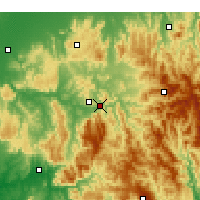 Nearby Forecast Locations - Lake Eildon - Map