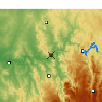 Nearby Forecast Locations - Gundagai - Map