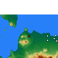 Nearby Forecast Locations - Serang - Map