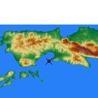 Nearby Forecast Locations - Amahai - Map