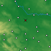 Nearby Forecast Locations - Köthen - Map