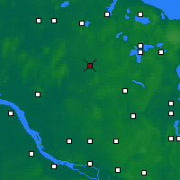 Nearby Forecast Locations - Neumünster - Map