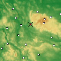 Nearby Forecast Locations - Osterode am Harz - Map