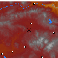 Nearby Forecast Locations - Hamur - Map