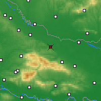 Nearby Forecast Locations - Slatina - Map
