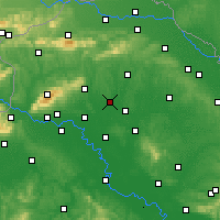 Nearby Forecast Locations - Vrbovec - Map