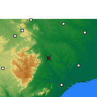 Nearby Forecast Locations - Baripada - Map