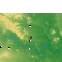Nearby Forecast Locations - Bellampalle - Map